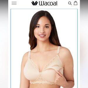 4 Wacoal Wire Free Nursing Bras